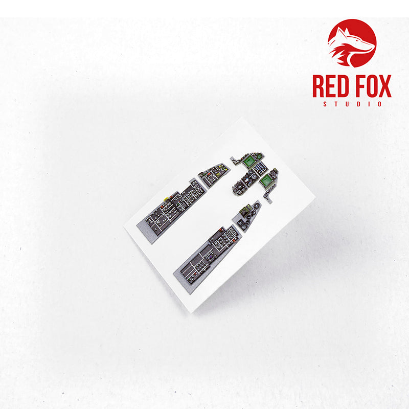 Red Fox RFS-48019 1:48 F-16CJ Block 50 3D Instrument Panel