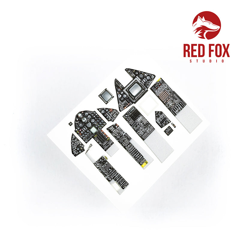 Red Fox RFS-48020 1:48 SR-71 Blackbird 3D Acrylic Instrument Panel
