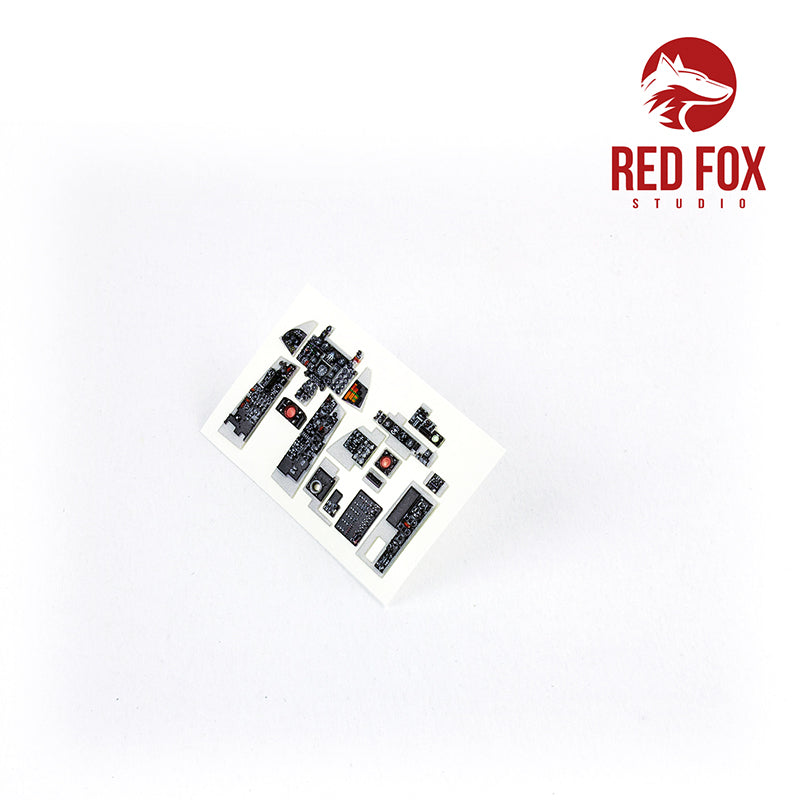 Red Fox RFS-48021 1:48 F-4B/N Phantom II 3D Instrument Panel