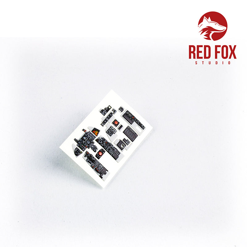 Red Fox RFS-48021 1:48 F-4B/N Phantom II 3D Instrument Panel