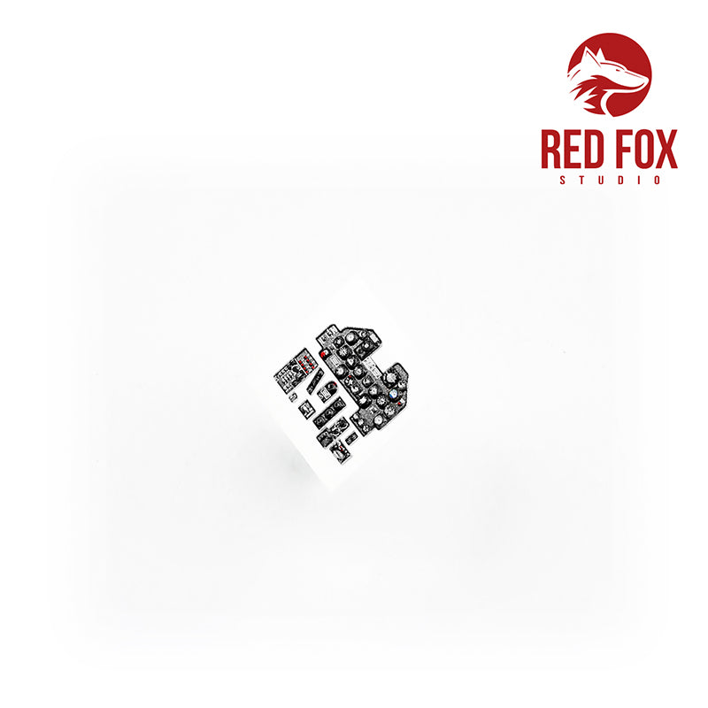 Red Fox RFS-48022 1:48 P-47D Thunderbolt 3D Instrument Panel