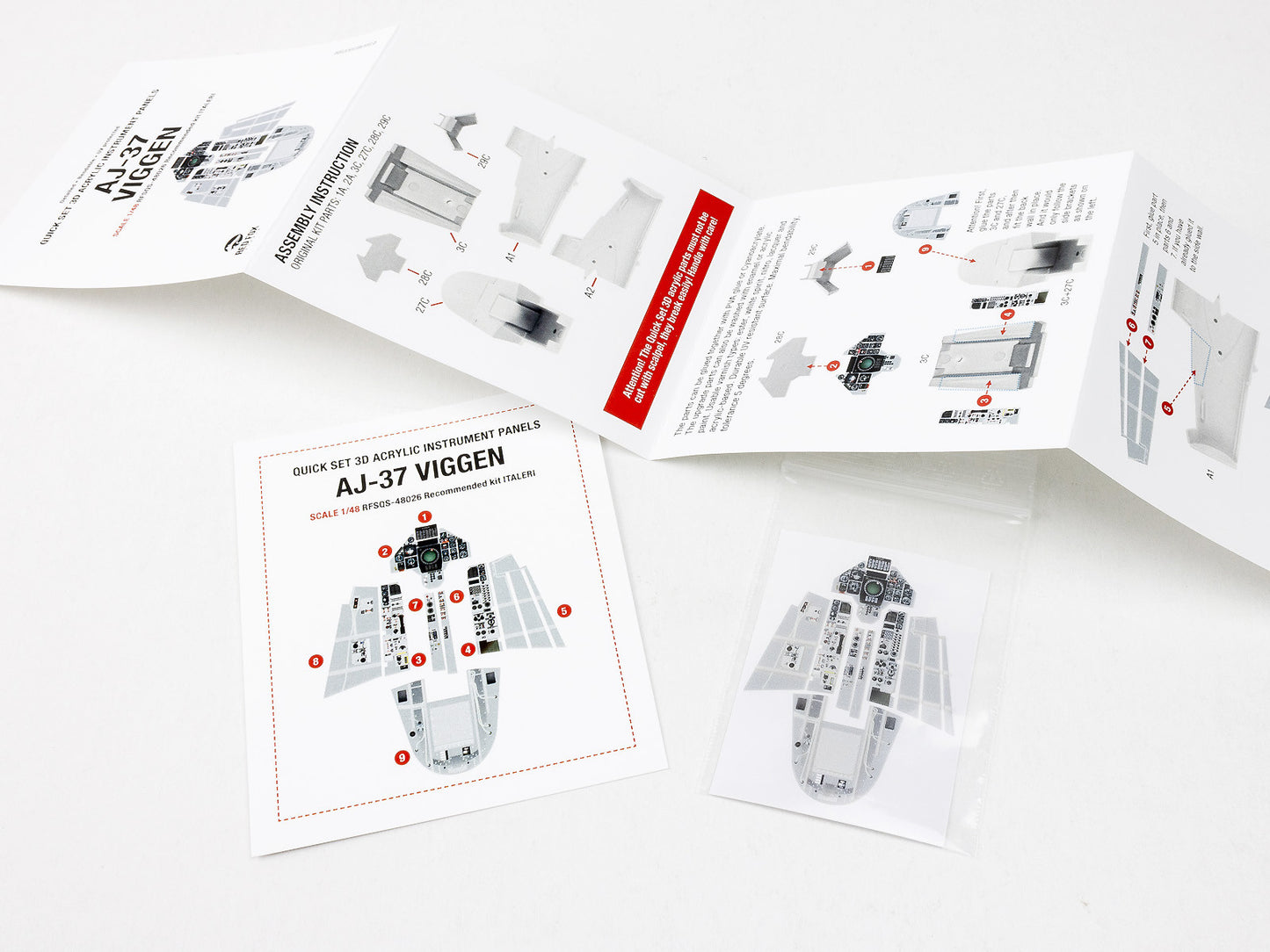 Red Fox Studio RFS-48026 1:48 Saab JA-37/AJ-37 'Viggen'