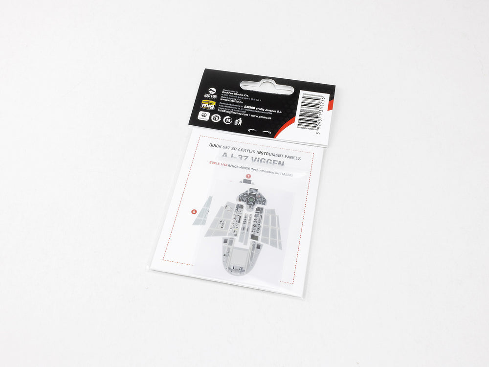 Red Fox Studio RFS-48026 1:48 Saab JA-37/AJ-37 'Viggen'