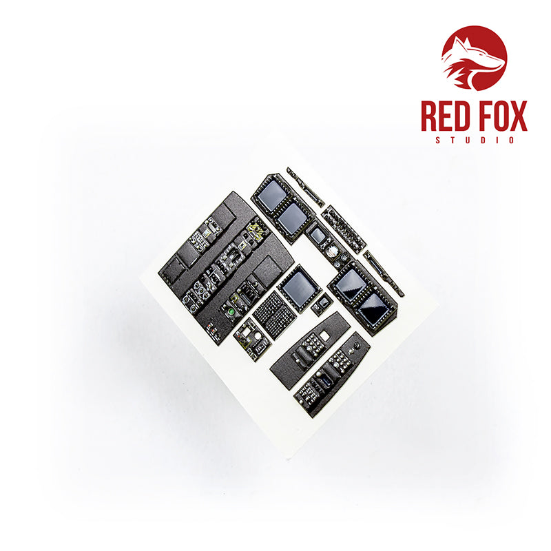 Red Fox RFS-48027 1:48 MV-22 Osprey 3D Acrylic Instrument Panel