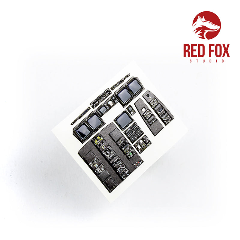 Red Fox RFS-48027 1:48 MV-22 Osprey 3D Acrylic Instrument Panel