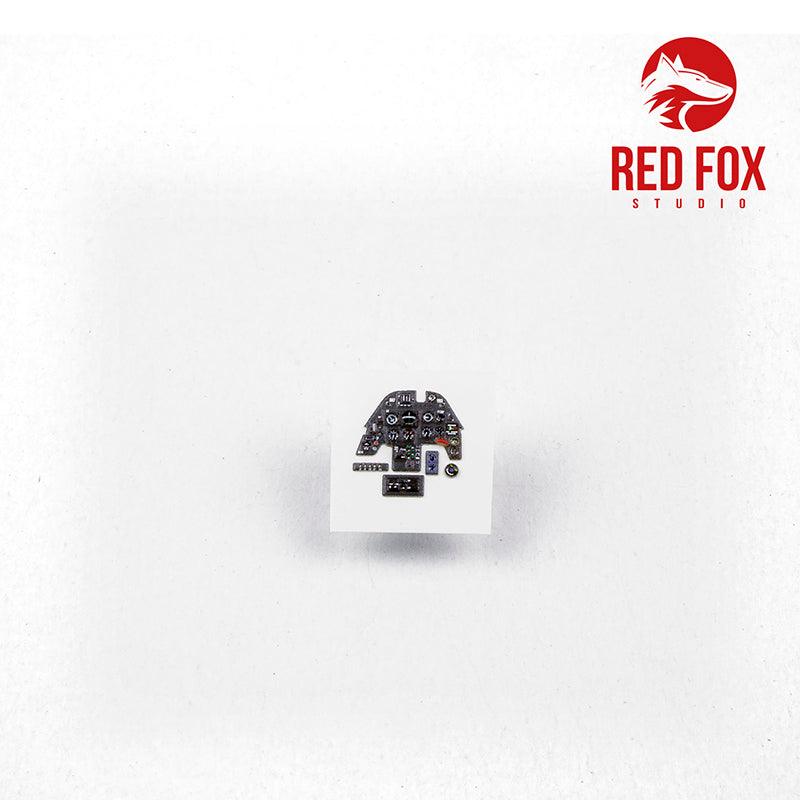 Red Fox RFS-48034 1:48 Bf-109G-6 AS 3D Acrylic Instrument Panel
