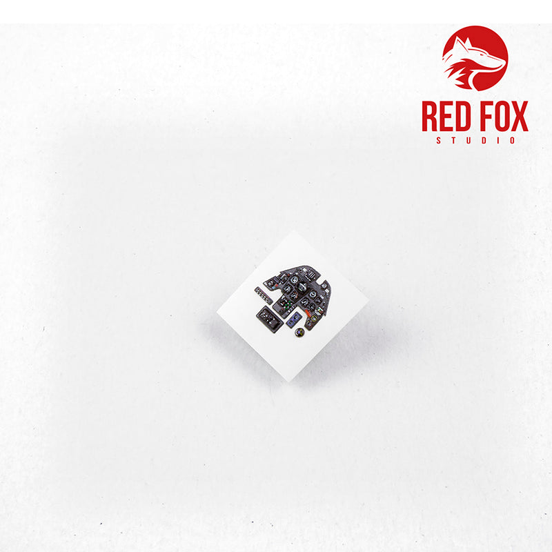 Red Fox RFS-48034 1:48 Bf-109G-6 AS 3D Acrylic Instrument Panel