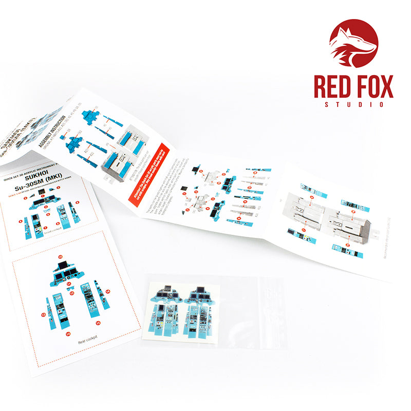 Red Fox Studio RFS-48039 1:48 Sukhoi Su-30SM