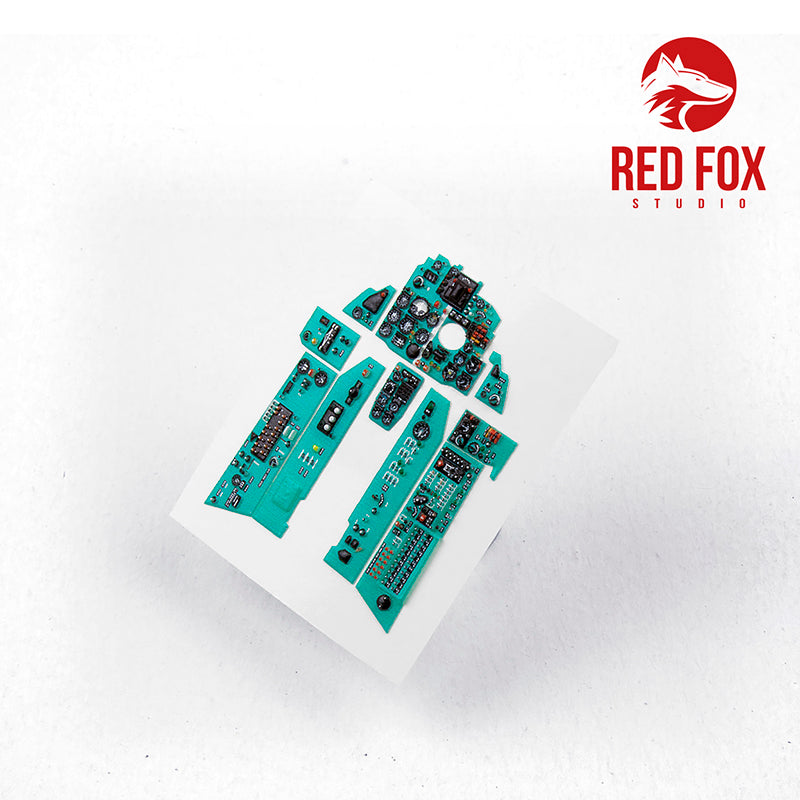 Red Fox RFS-48042 1:48 MiG-21MF Fishbed J 3D Instrument Panel