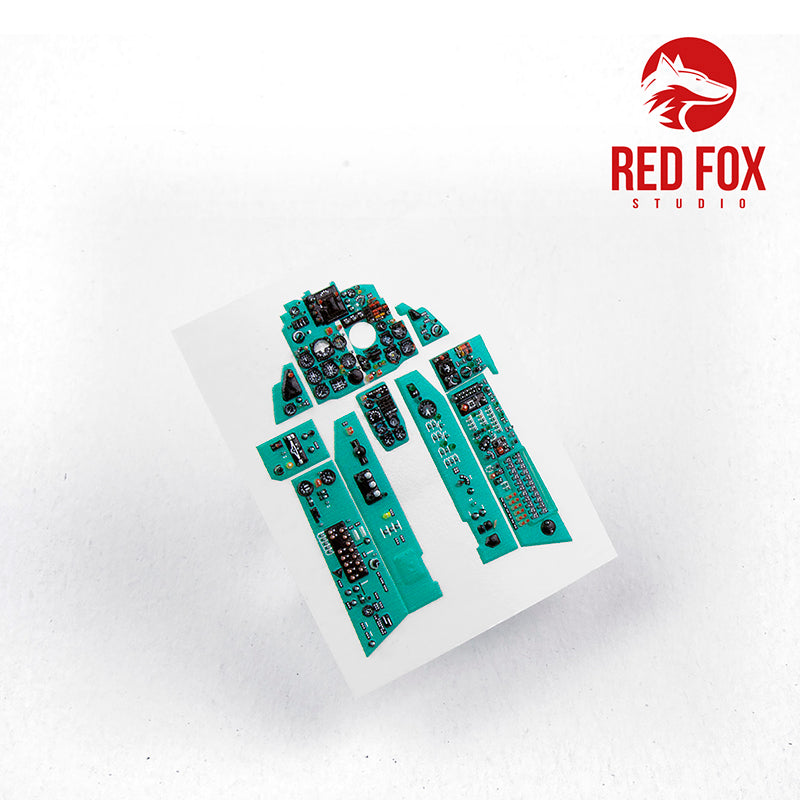 Red Fox RFS-48042 1:48 MiG-21MF Fishbed J 3D Instrument Panel