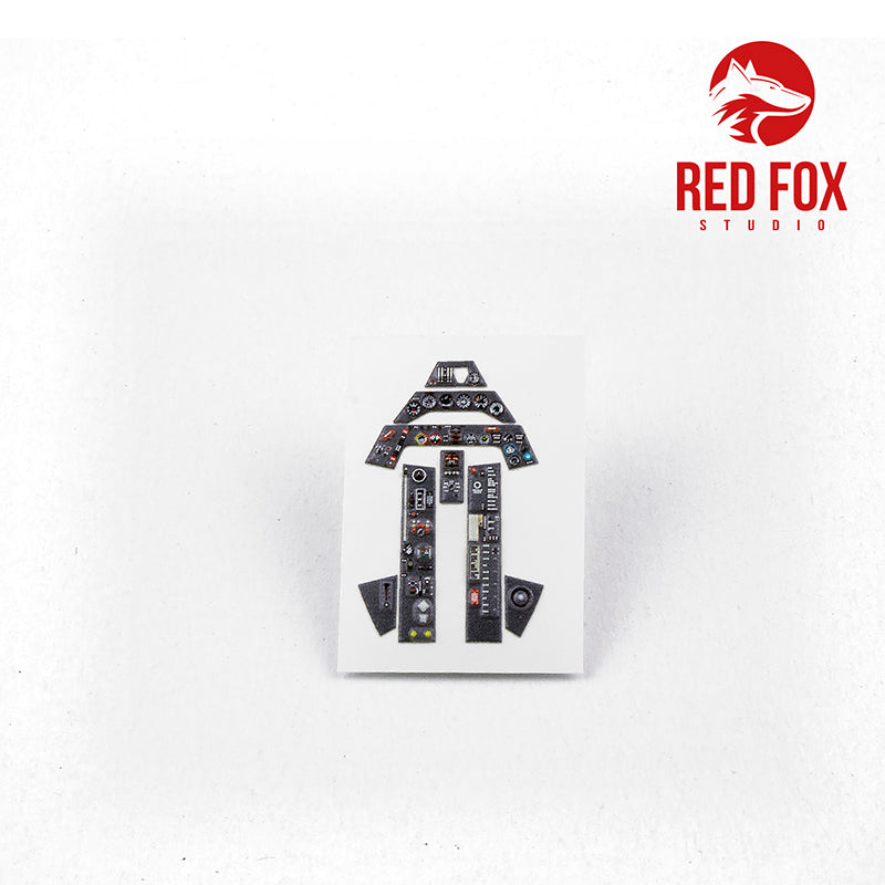 Red Fox RFS-48044 1:48 Fw-190A-2 3D Acrylic Instrument Panel