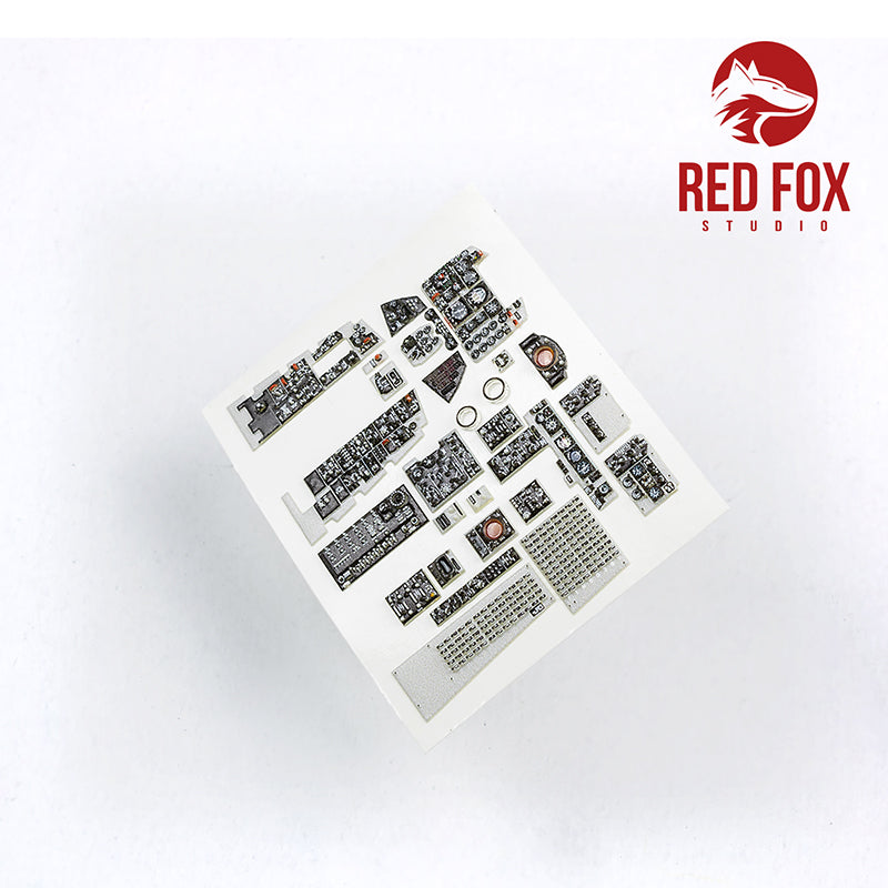 Red Fox RFS-48045 1:48 F-4B Phantom II 3D Instrument Panel