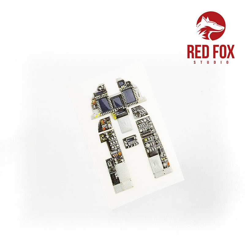 Red Fox Studio RFS-48051 1:48 AMX A-1M 3D Acrylic Instrument Panel
