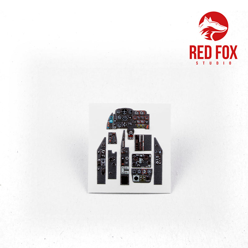 Red Fox RFS-48056 1:48 Me-262B-1a 3D Acrylic Instrument Panel