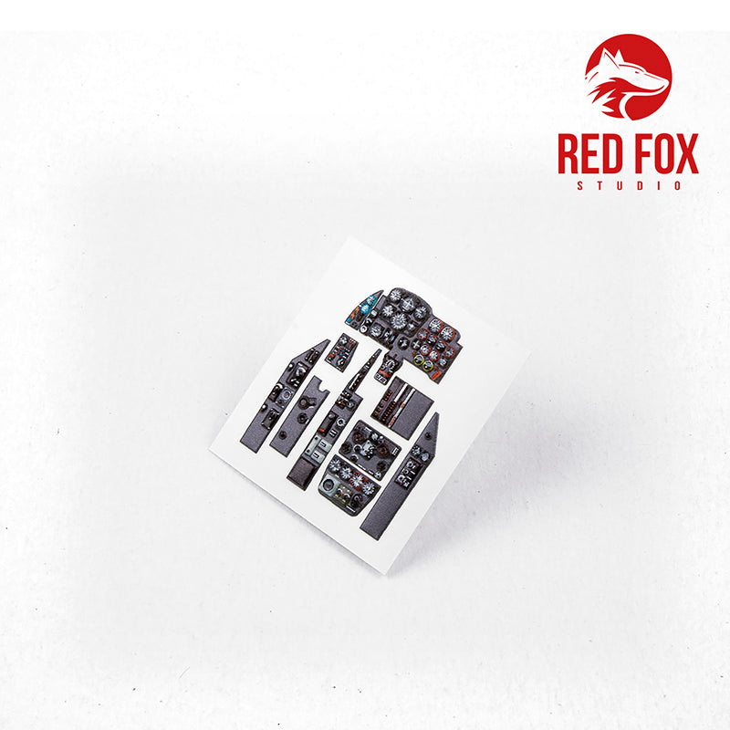 Red Fox RFS-48056 1:48 Me-262B-1a 3D Acrylic Instrument Panel