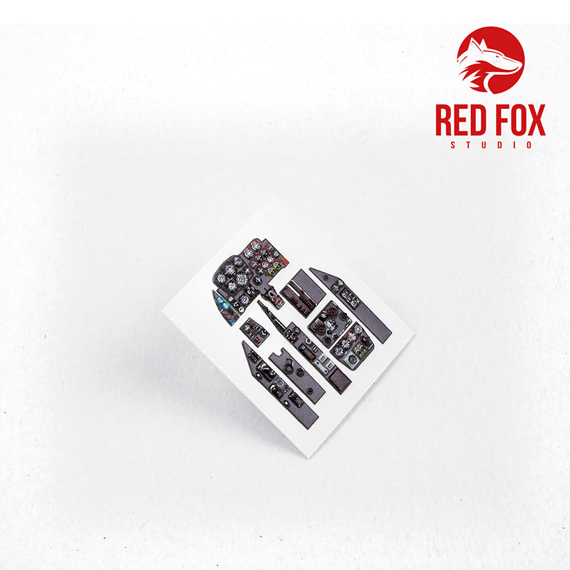 Red Fox RFS-48056 1:48 Me-262B-1a 3D Acrylic Instrument Panel