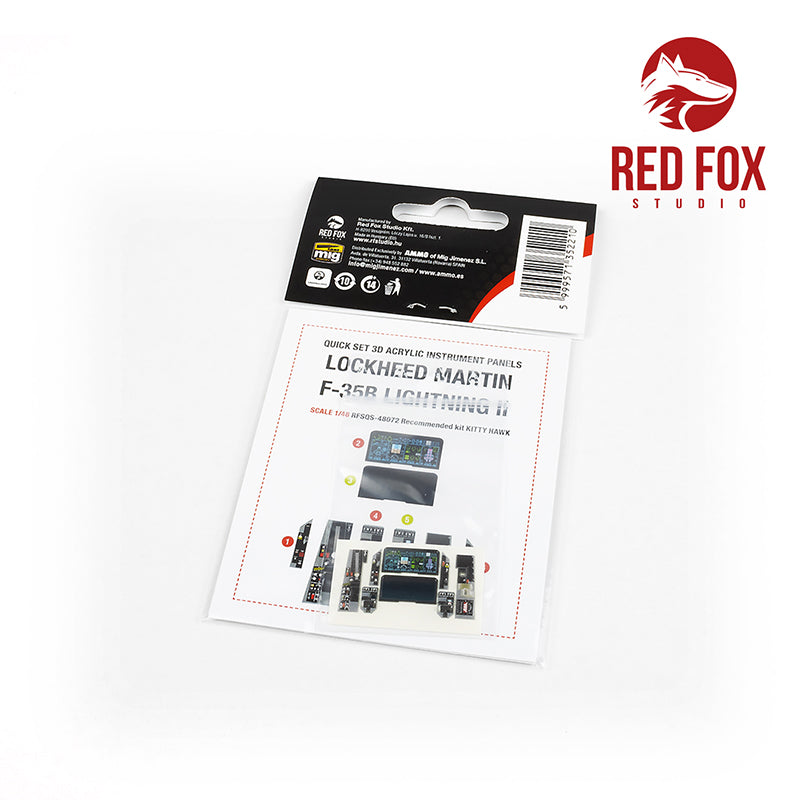 Red Fox Studio RFS-48072 1:48 Lockheed-Martin F-35B Lightning II