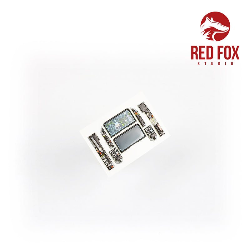 Red Fox RFS-48073 1:48 F-35C Lightning II 3D Instrument Panel