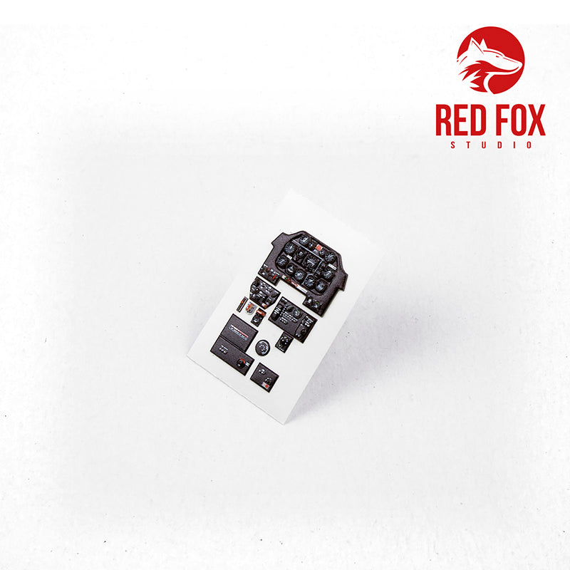 Red Fox RFS-48078 1:48 P-51D-5 Mustang 3D Instrument Panel