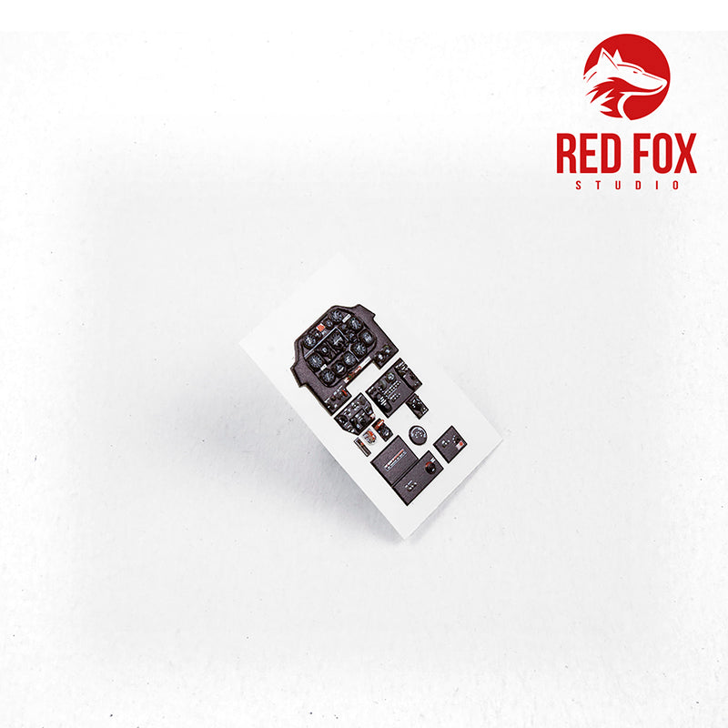 Red Fox RFS-48078 1:48 P-51D-5 Mustang 3D Instrument Panel