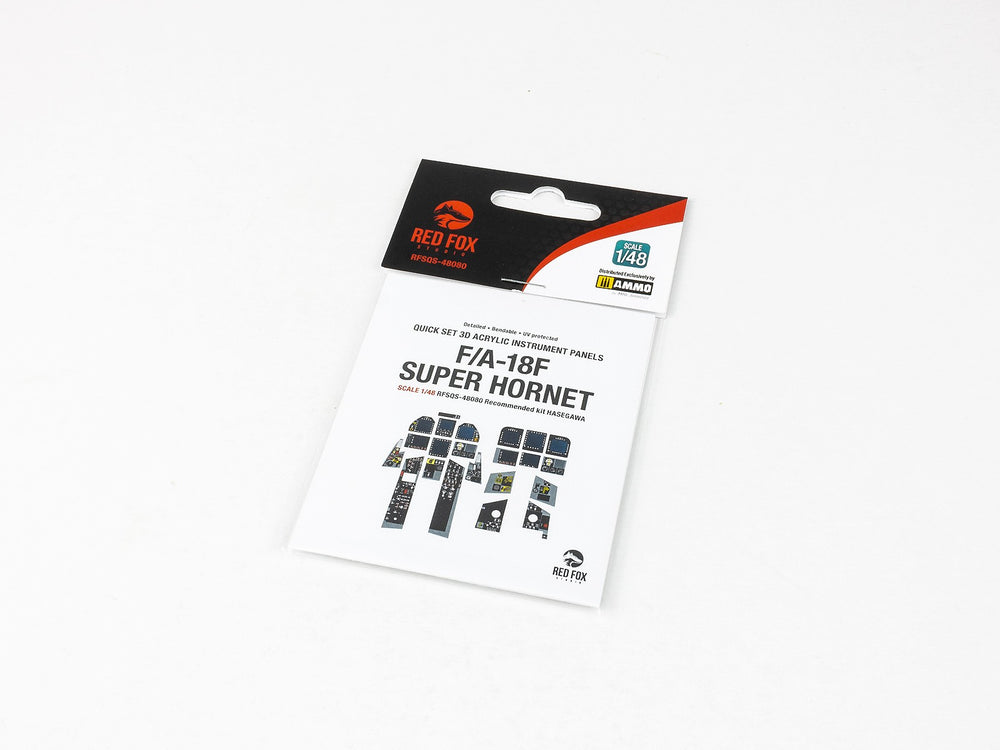 Red Fox Studio RFS-48080 1:48 Boeing F/A-18F Super Hornet 3D Instr. Panel