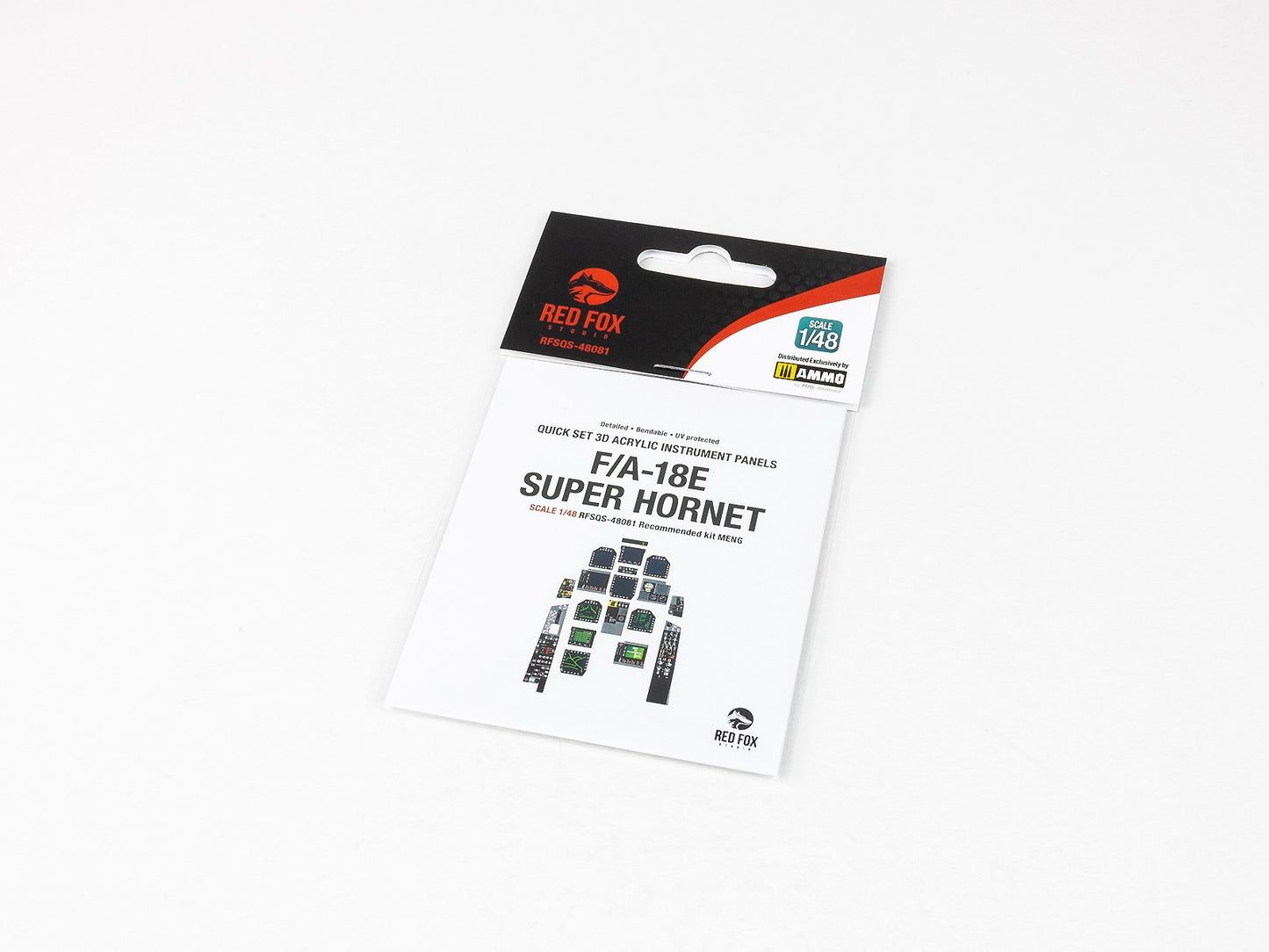 Red Fox Studio RFS-48081 1:48 Boeing F/A-18E Super Hornet 3D Instr. Panel
