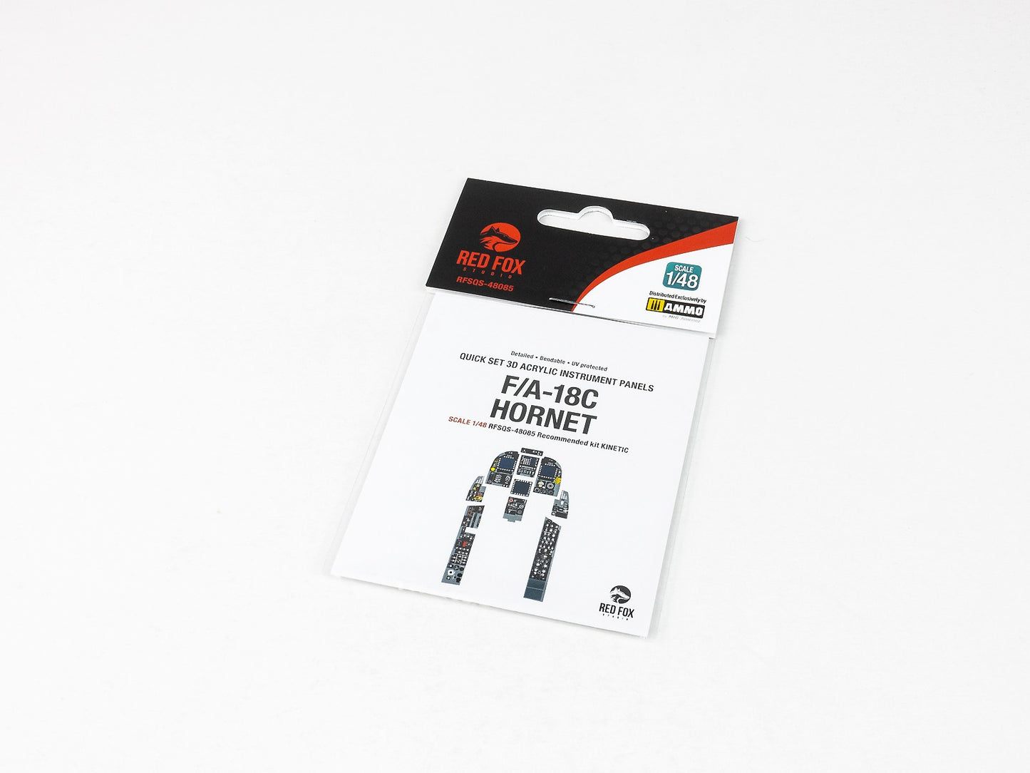 Red Fox RFS-48085 1:48 F/A-18C Hornet 3D Instrument Panel