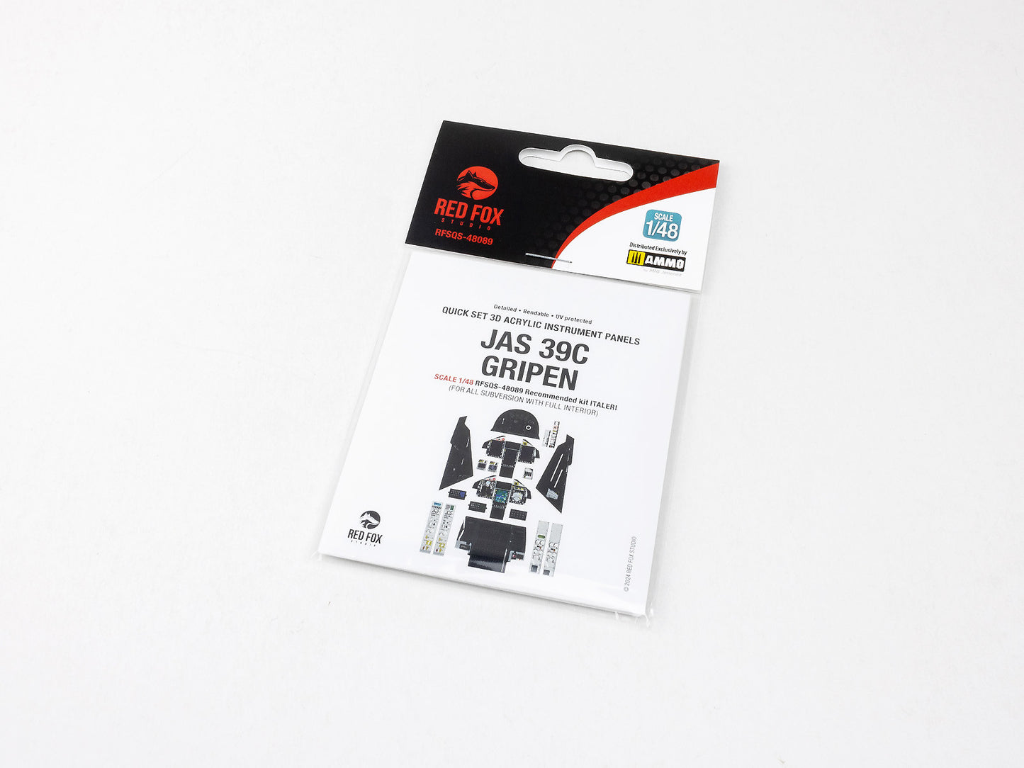 Red Fox Studio RFS-48089 1:48 Saab Jas-39C Gripen