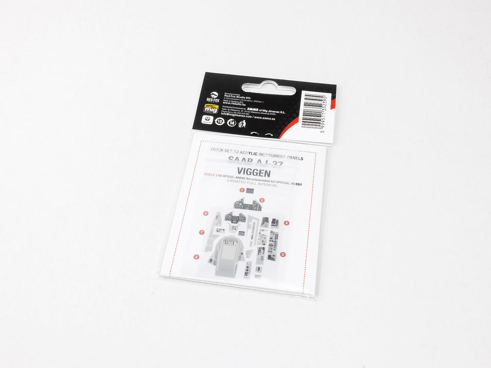 Red Fox Studio RFS-48090 1:48 Saab AJ-37 Viggen