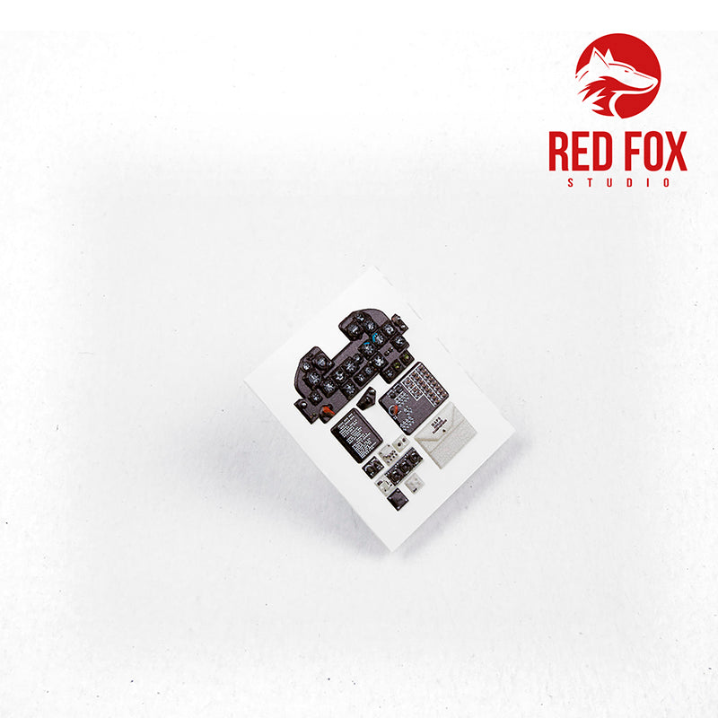 Red Fox RFS-48093 1:48 P-47D Thunderbolt 3D Instrument Panel