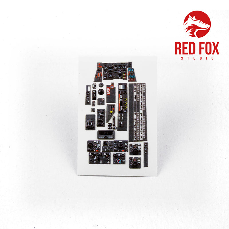 Red Fox RFS-48094 1:48 He-219A-7 Uhu 3D Instrument Panel