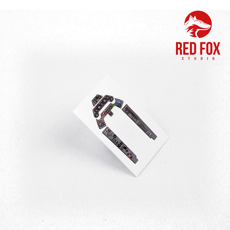 Red Fox RFS-48096 1:48 Fw-190D-9 3D Acrylic Instrument Panel