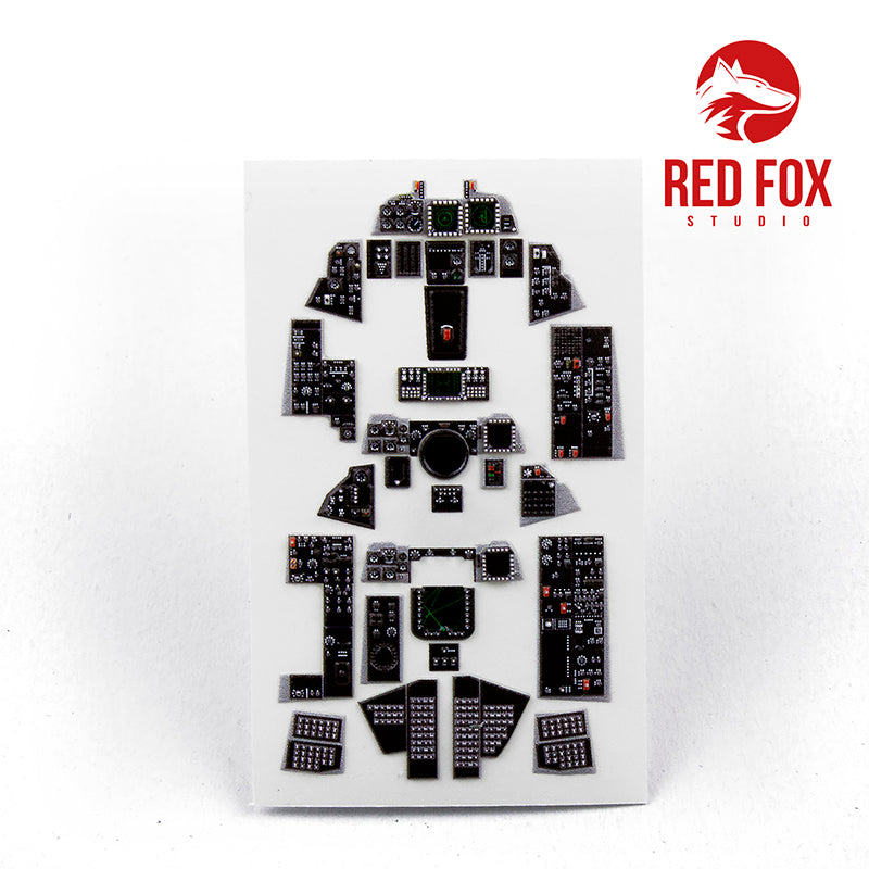 Red Fox RFS-48100 1:48 F-14D Tomcat 3D Acrylic Instrument Panel