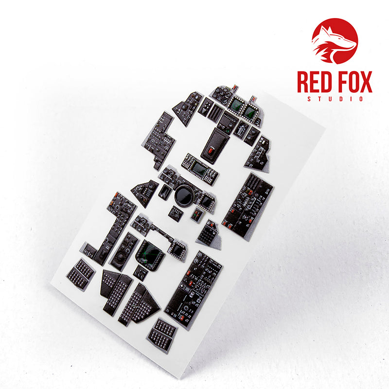 Red Fox RFS-48100 1:48 F-14D Tomcat 3D Acrylic Instrument Panel