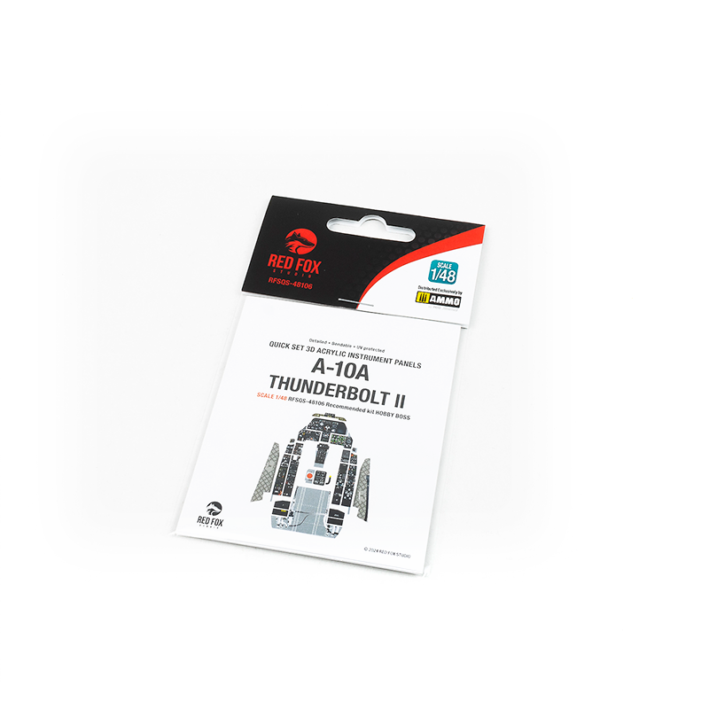 Red Fox RFS-48106 1:48 A-10A Thunderbolt II 3D Panel
