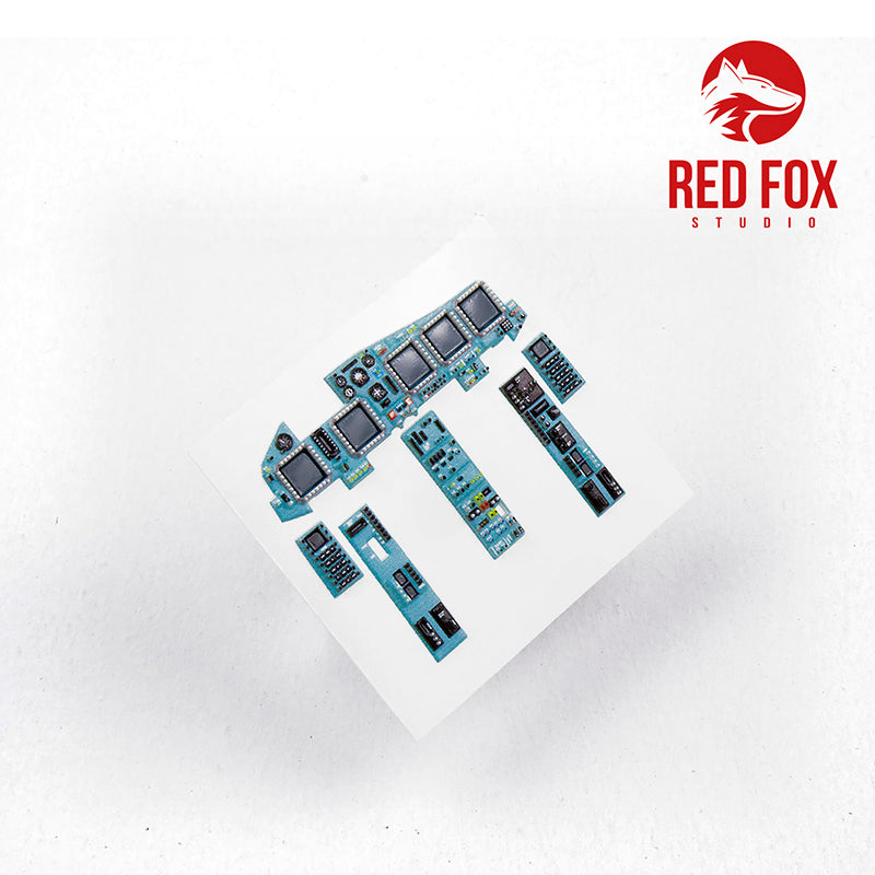 Red Fox RFS-48123 1:48 Su-34 Fullback Black Ed 3D Panel