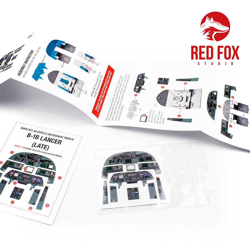 Red Fox Studio RFS-48125 1:48 Rockwell B-1B Lancer