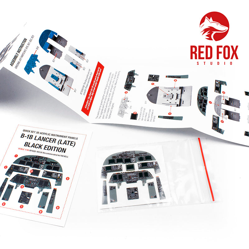 Red Fox Studio RFS-48126 1:48 Rockwell B-1B Lancer