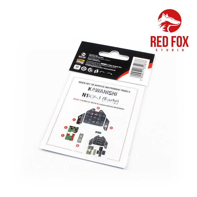 Red Fox Studio RFS-48138 1:48 Kawanishi N1K2-J