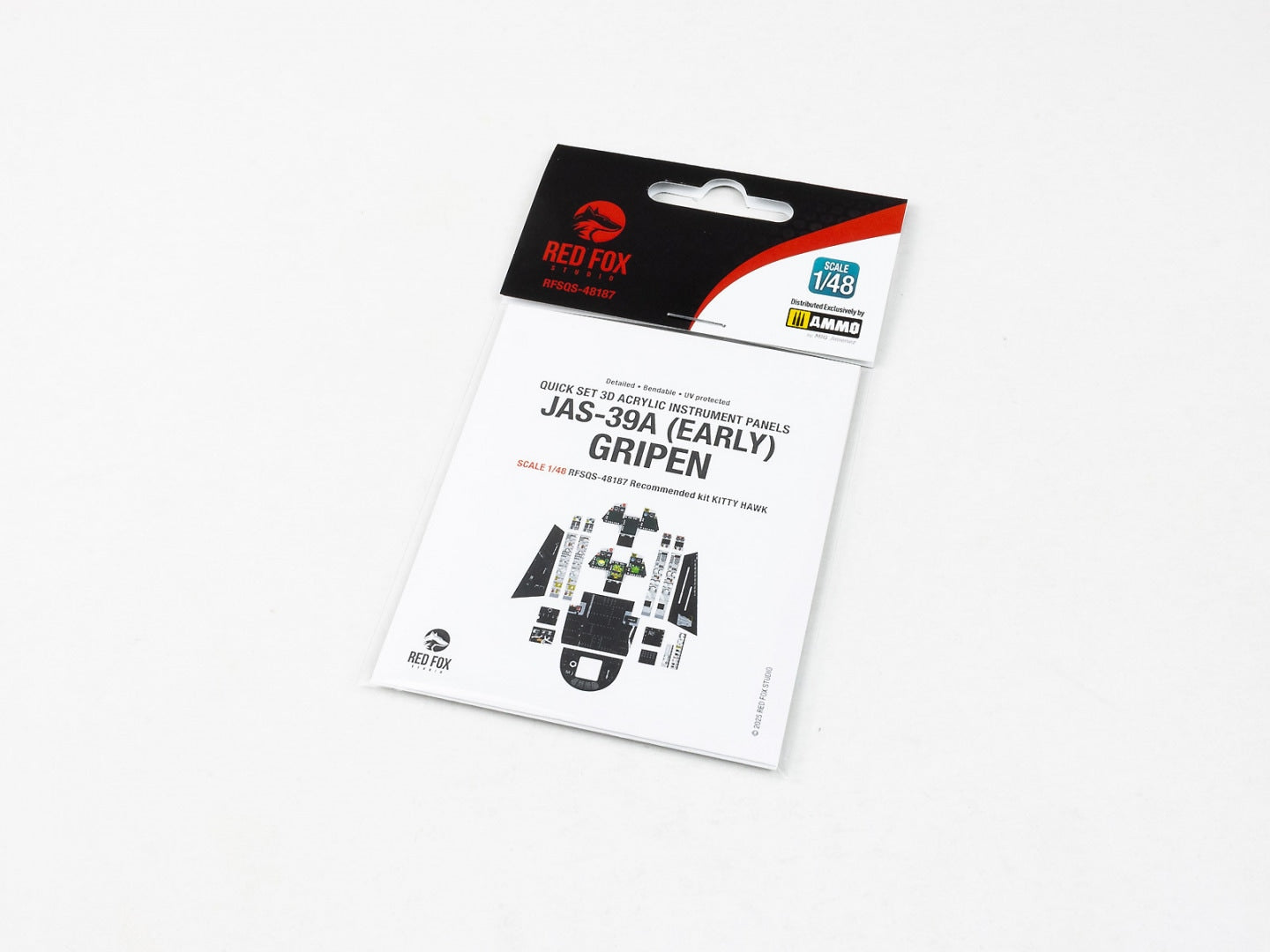 Red Fox Studio RFS-48187 1:48 Saab JAS-39A Gripen