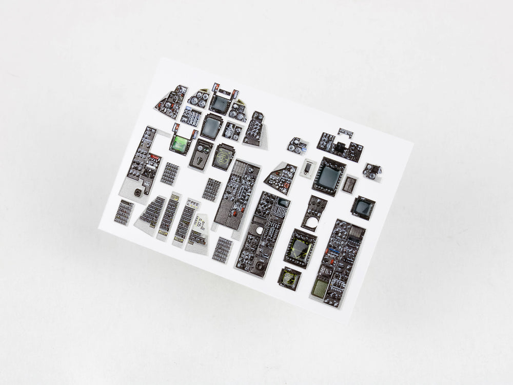 Red Fox Studio RFS-48189 1:48 Grumman F-14B Tomcat 3D Acrylic Instrument Panel