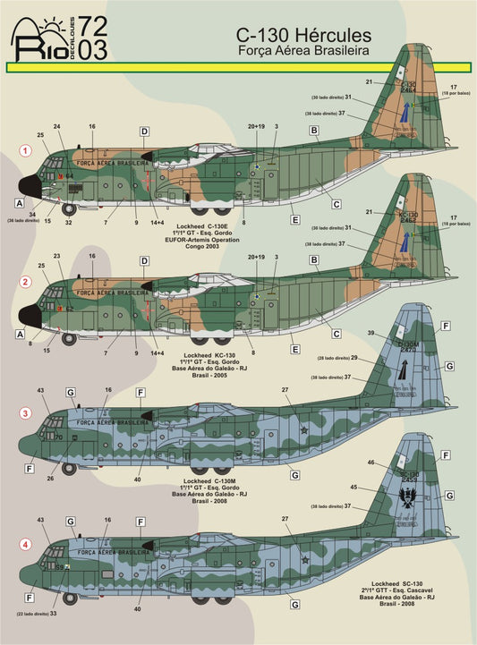 FCM RIO72003 1:72 Lockheed C-130 Hercules