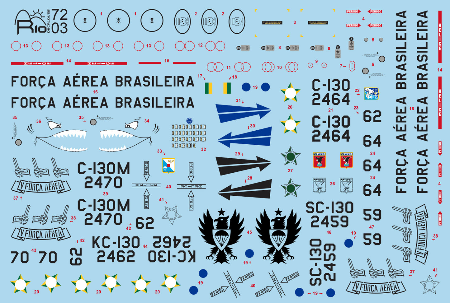 FCM RIO72003 1:72 Lockheed C-130 Hercules