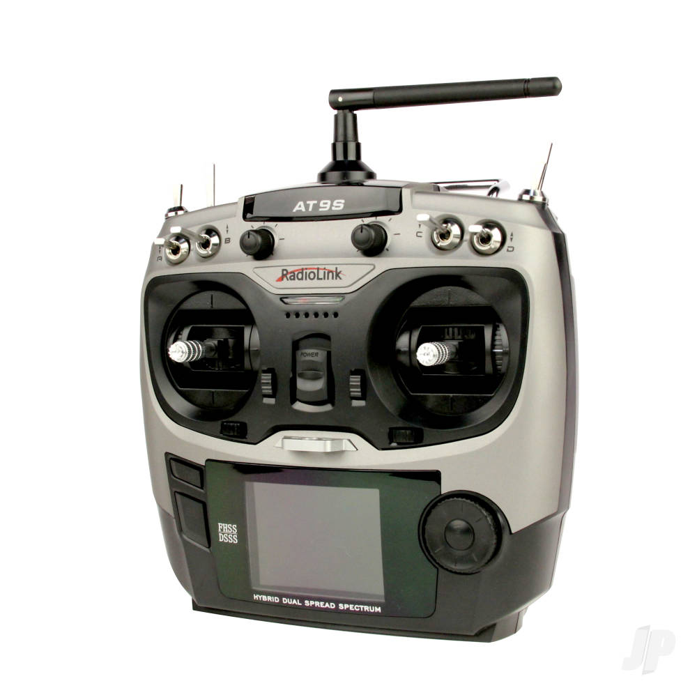 RadioLink AT9S 2.4GHz 10-Channel Transmitter with Receiver (Silver) T091004