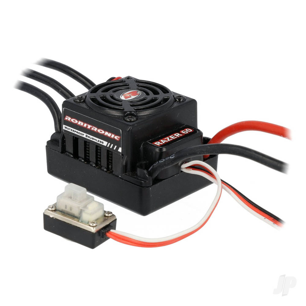 Robitronic ten Brushless ESC 60A 2-3S R01222