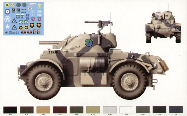 RPM RPM72311 1:72 Staghound Mk.II.