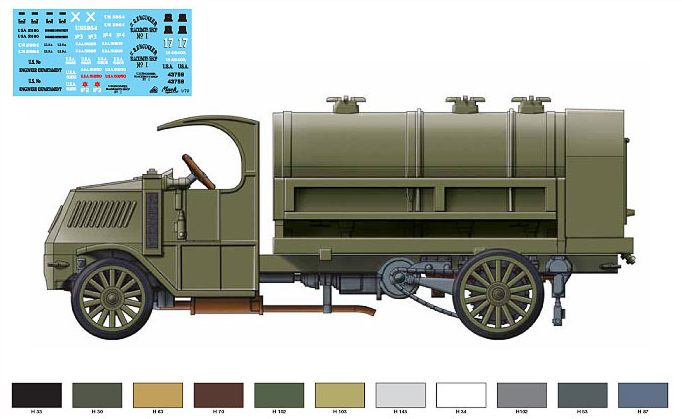 RPM RPM72404 1:72 Mack AC Fuel Truck type TK3 early version