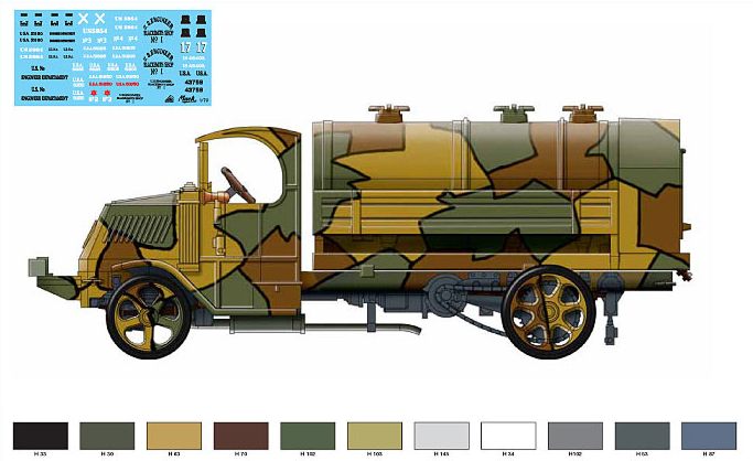 RPM RPM72405 1:72 Mack AC Fuel Truck type TK3 late version