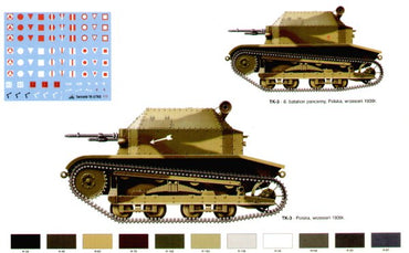 RPM RPM72502 1:72 Tankietka TK-3 with 7,62mm Hotchkiss wz.25