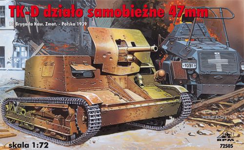 RPM RPM72505 1:72 TK-D 47mm Self Propelled gun